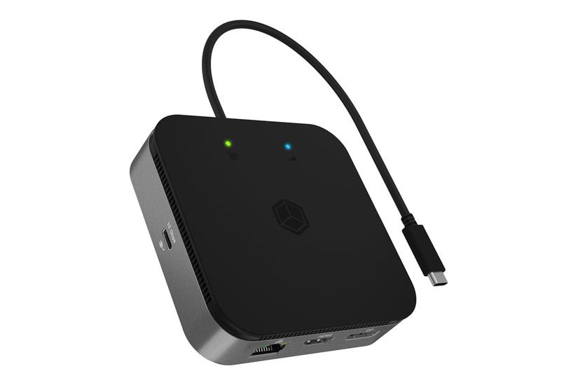 Icy Box Ib-dk408-c41 Dockingstation Usb- Gen Thunderbolt Thunderbolt Hdmi Dp 1gbe