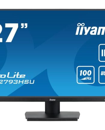 Iiyama Prolite Xu2793hsu-b6 Skærm Led Baglys 27  Ips 1ms Full Hd 1920x1080 Ved 100hz