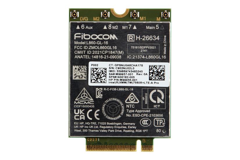 Intel Xmm 7560 Trådløs Mobilmodem 4g Lte Advanced Pro