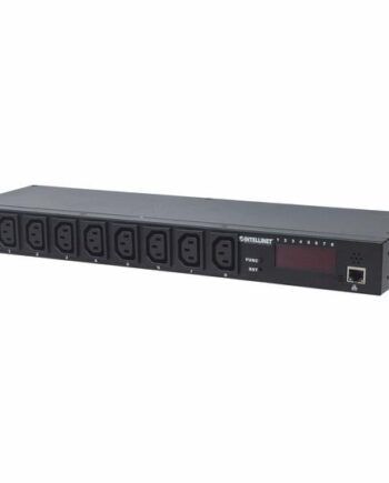 Intellinet 163682 Strømforsyningsenhed  Pdu    Ac Stikkontakt Er  Sort