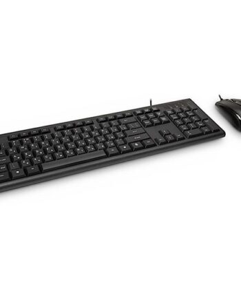 Inter-tech Km-3149r Tastatur Mus Inkluderet Hjem Usb Qwerty Russisk  Us International Sort