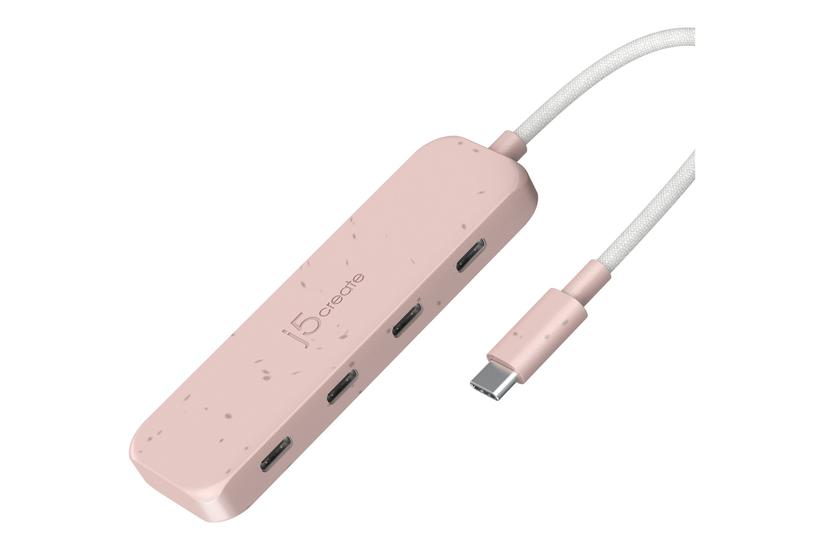 J5create Jch345er Hub økovenlig Usb- Porte