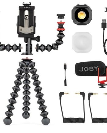 Joby Jb01797-bwk Kamerastativ Smartphone Digitalt Kamera   Ben Sort  Rød