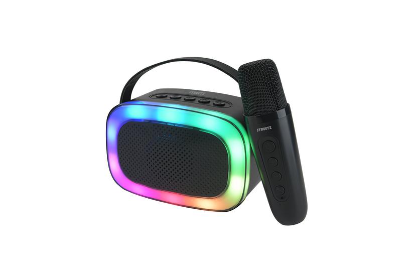 K100 Mini Karaoke Speaker With Microphone 5w Black