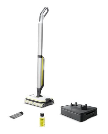 Kärcher Fc   Cordless Gulvrenser Ledningsfri Stav Inkluderet Oplader Hvid