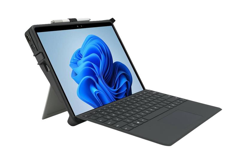 Kensington Blackbelt Rugged Case With Integrated Smart Card Reader Cac Hdmi For Surface Pro With Intel Bagsidecover Til Tablet