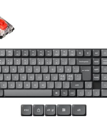 Keychron K17 Max Tastatur Qmk   Custom  Mechanical 96  Qwerty Nordisk Indgangsudstyr