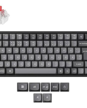 Keychron K2 Max Tastatur Qmk   Mechanical 75  Qwerty Nordisk Sort Indgangsudstyr