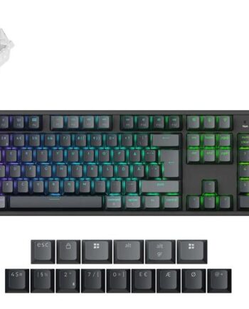 Keychron K10 Version   Tastatur Iso Layout  Qmk   Mechanical 100  Full Size Qwerty Nordisk Indgangsudstyr