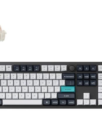 Keychron Q6 Max Tastatur Qmk Via  Fuldt Samlet Knap  Mekanisk 100  Full Size Carbon-sort Indgangsudstyr