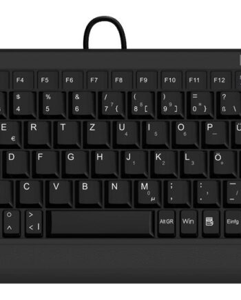 Keysonic Ack-595c  Tastatur Kontor Usb Qwertz Tysk Sort