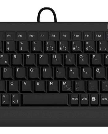 Keysonic Ack-595c  Tastatur Hjem Usb Qwerty Us Engelsk Sort