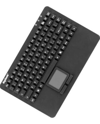 Keysonic Ksk-5230 In Tastatur Med Touchpad Usa Sort Hvid Indgangsudstyr
