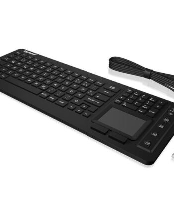 Keysonic Ksk-6231inel Tastatur Industriel Usb Qwerty Us Engelsk Sort