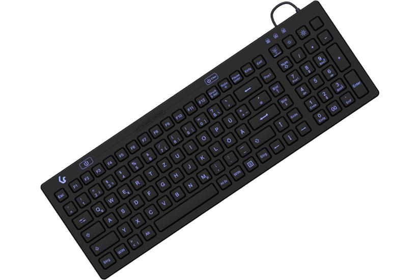 Keysonic Ksk-6031inel Tastatur Industriel Usb Qwertz Tysk Sort