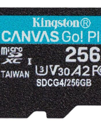 Kingston Canvas Go  Plus Flashhukommelseskort 256 Gb Microsdxc Uhs-