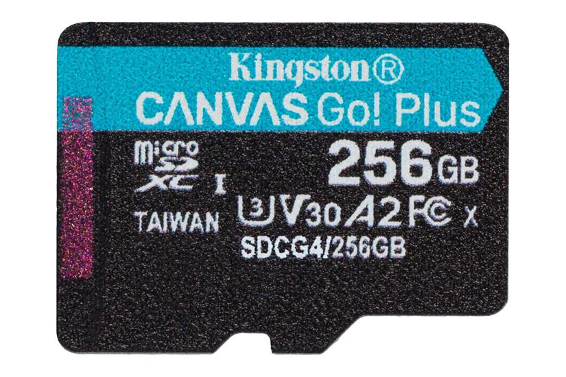 Kingston Canvas Go Plus Flashhukommelseskort 256 Gb Microsdxc Uhs-