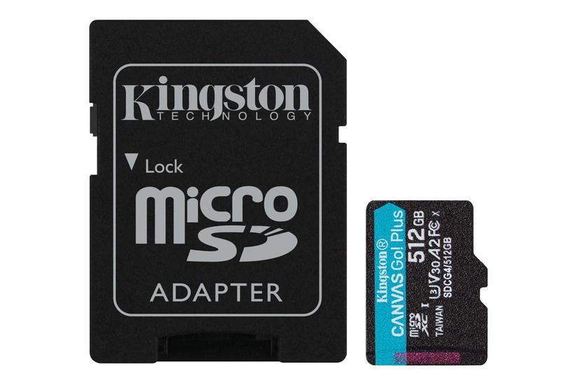 Kingston Canvas Go Plus Flashhukommelseskort 512 Gb Microsdxc Uhs-