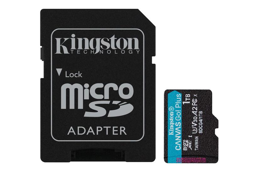 Kingston Canvas Go Plus Flashhukommelseskort Tb Microsdxc Uhs-
