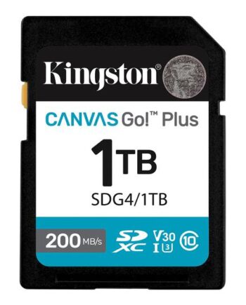 Kingston Canvas Go  Plus Flashhukommelseskort   Tb Sdxc Uhs-