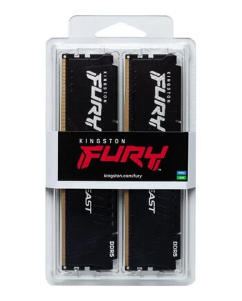 Kingston Fury Beast 64gb:2x32gb Ddr5 Ram 6000mhz Dimm 288-pin On-die Ecc Cl30