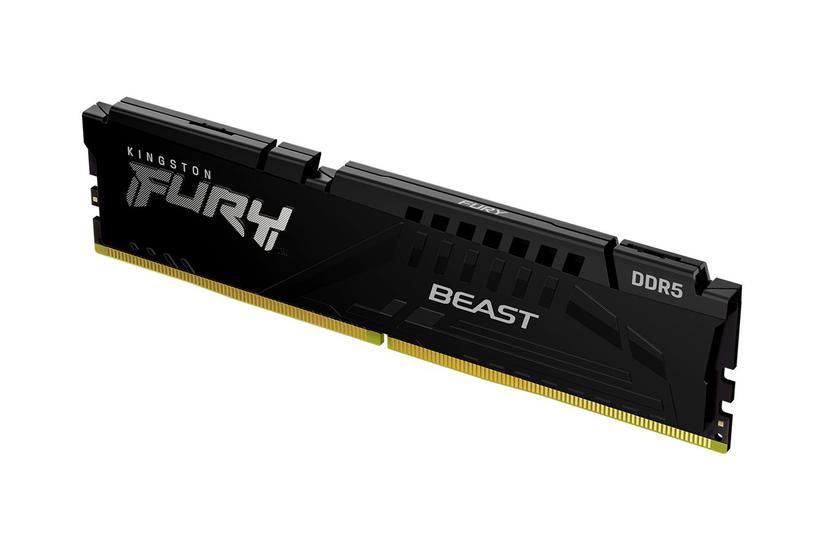 Kingston Fury Beast 128gb:4x32gb Ddr5 Ram 5600mt Dimm 288-pin On-die Ecc Cl40