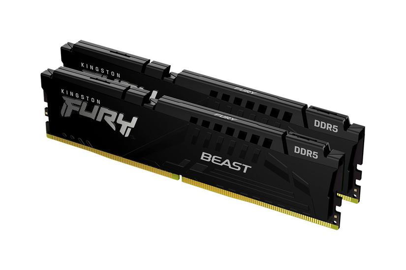 Kingston Fury Beast 64gb:2x32gb Ddr5 Ram 6000mt Dimm 288-pin On-die Ecc Cl36