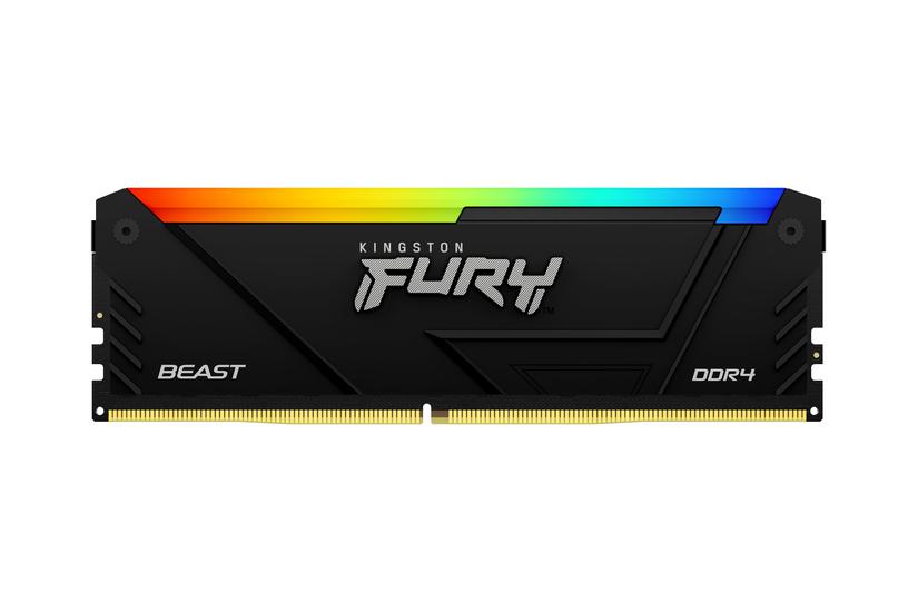 Kingston Fury Beast Rgb 32gb Ddr4 Ram 3200mt Dimm 288-pin Ikke-ecc Cl16