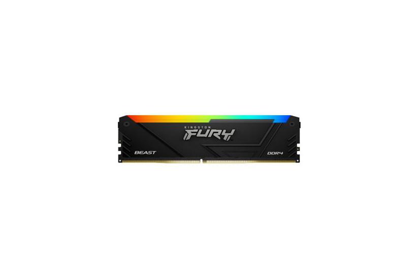 Kingston Fury Beast Rgb 32gb Ddr4 Ram 3600mt Dimm 288-pin Ikke-ecc Cl18