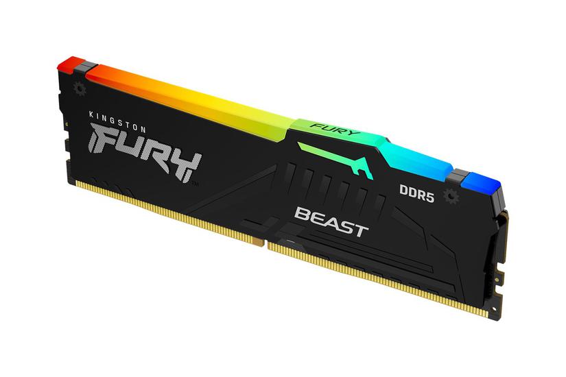 Kingston Fury Beast Rgb 32gb Ddr5 Ram 6000mt Dimm 288-pin On-die Ecc Cl36