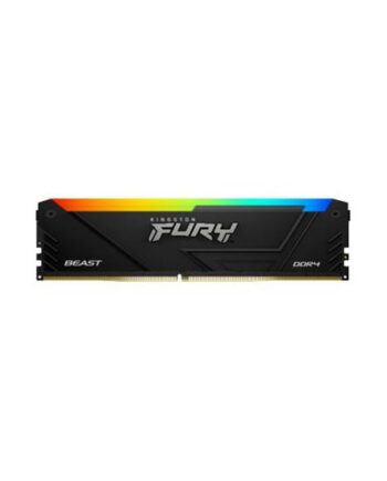 Kingston Fury Beast Rgb 32gb:2x16gb Ddr4 Ram 3200mhz Dimm 288-pin Ikke-ecc Cl16