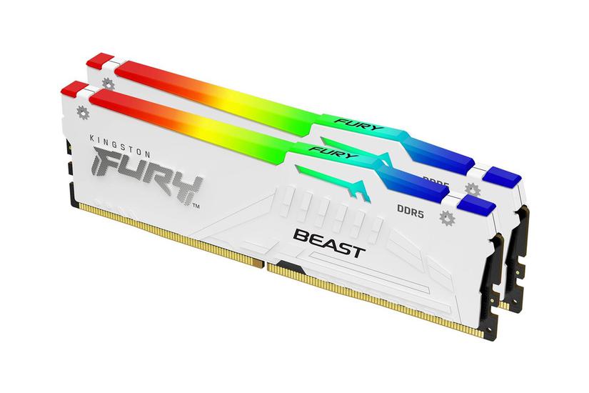Kingston Fury Beast Rgb 64gb:2x32gb Ddr4 Ram 6400mhz Dimm 288-pin On-die Ecc Cl32