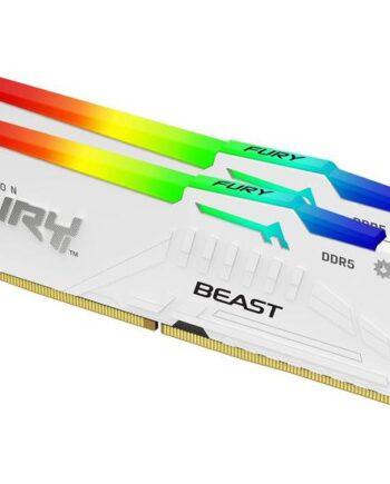 Kingston Fury Beast Rgb 32gb:2x16gb Ddr5 Ram 6000mhz Dimm 288-pin On-die Ecc Cl30