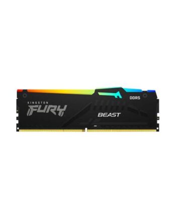 Kingston Fury Beast Rgb 64gb:2x32gb Ddr5 Ram 5200mt   Dimm 288-pin On-die Ecc Cl40
