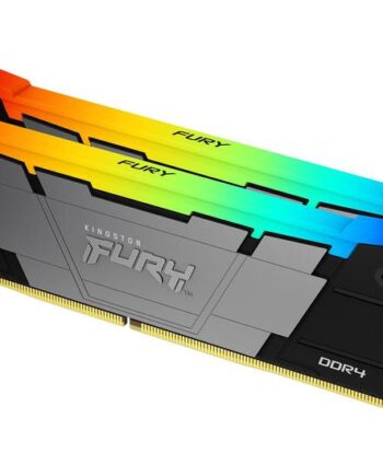 Kingston Fury Renegade Rgb 16gb:2x8gb Ddr4 Ram 4600mt   Dimm 288-pin Ikke-ecc Cl19