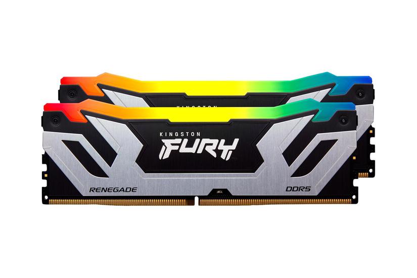 Kingston Fury Renegade Rgb 48gb:2x24gb Ddr5 Ram 4200mt Dimm 288-pin On-die Ecc Cl40