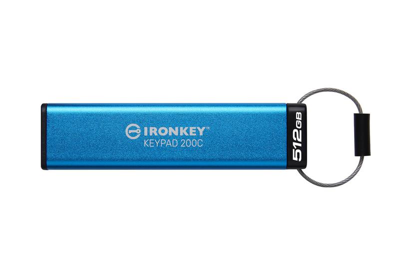 Kingston Ironkey Keypad 200c Usb Flashdrive 512 Gb