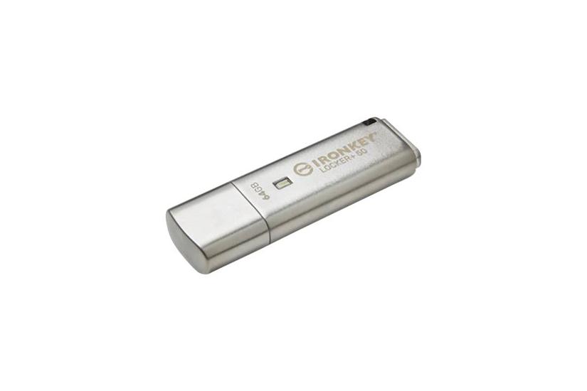 Kingston Ironkey Locker 50 Usb Flashdrive 64 Gb