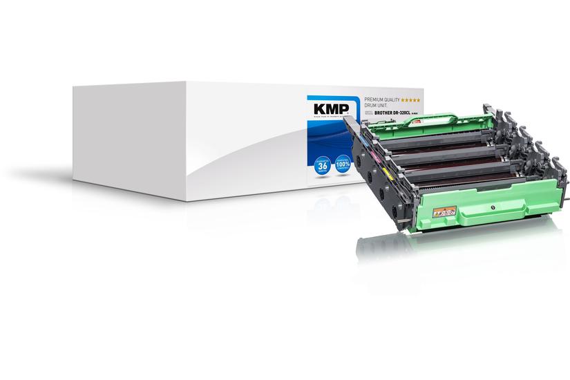 Kmp -dr25 Farve Cyan Magenta Gul Sort Kompatibel Tromlekit Alternativ Til: Brother Dr320cl