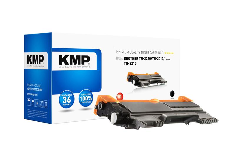 Kmp -t47 Høj Kapacitet Sort Kompatibel Tonerpatron Alternativ Til: Brother Tn2010 Brother Tn2210 Brother Tn2220