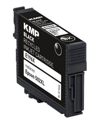 Kmp E196x Sort Kompatibel Genproduceret Blækpatron  Alternativ Til: Epson T502