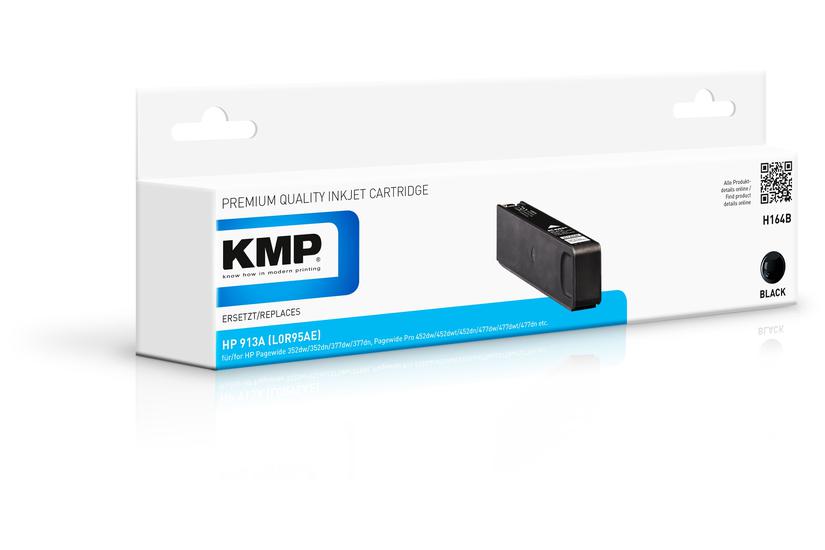 Kmp H164b Blækpatron Kompatibel Sort