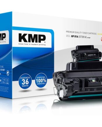Kmp  -t227 Sort Kompatibel Tonerpatron  Alternativ Til: Hp 81a