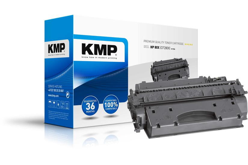 Kmp -t234 Sort Kompatibel Tonerpatron Alternativ Til: Hp 80x