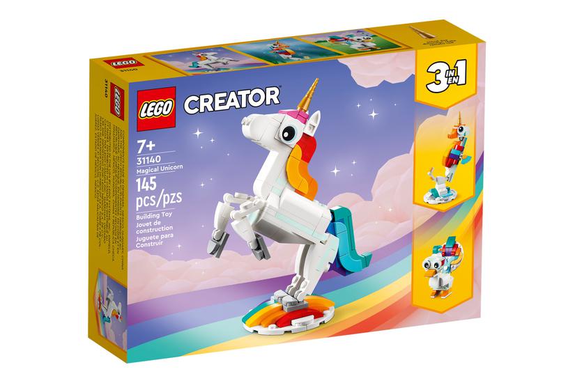 Lego Creator 3in1 31140 Magical Unicorn Byggesæt