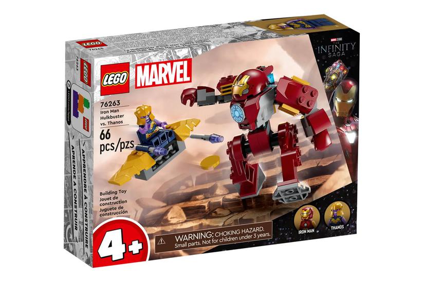 Lego Marvel 76263 Iron Man Hulkbuster Armor Against Thanos Byggesæt