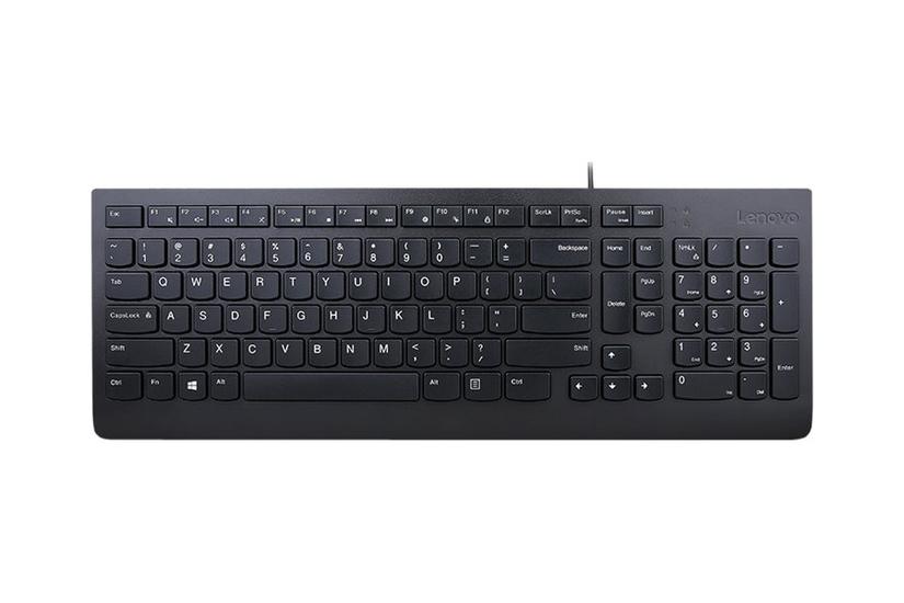 Lenovo Essential Tastatur Qwerty Norsk Sort Indgangsudstyr