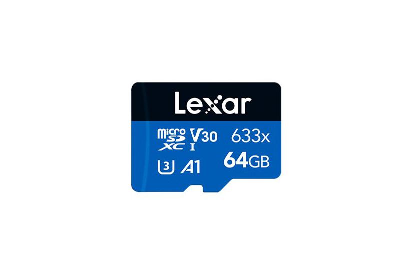 Lexar High Performance Blue Series Flashhukommelseskort 64 Gb Microsdxc Uhs-