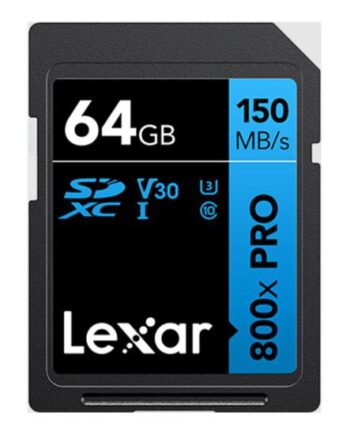 Lexar High Performance Pro Blue Series Flashhukommelseskort 64 Gb Sdxc Uhs-