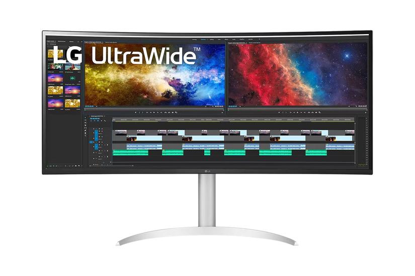 Lg Ultrawide 38bq85c- Skærm Led Baglys 38 Amd Freesync Ips 5ms Uwqhd 3840x1600 Ved 75hz